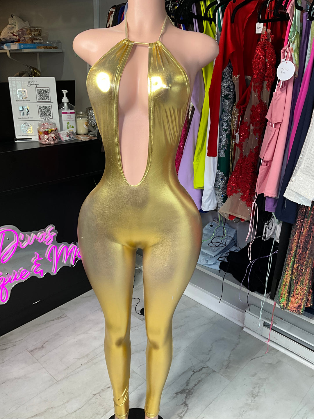 Gold Jumpsuit