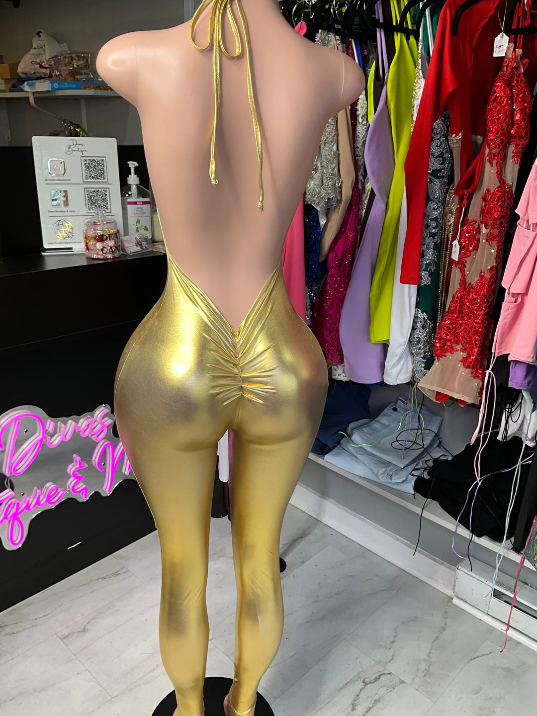 Gold Jumpsuit