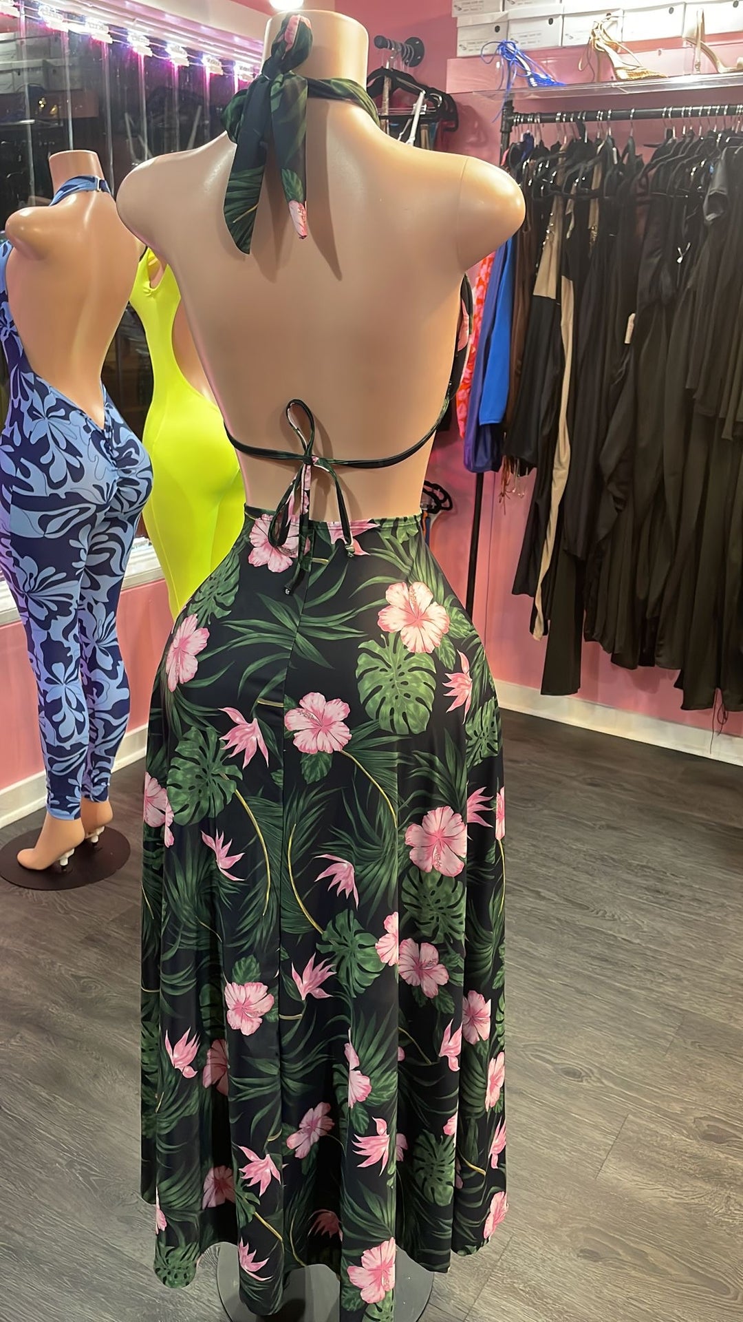Flower Beach Dress