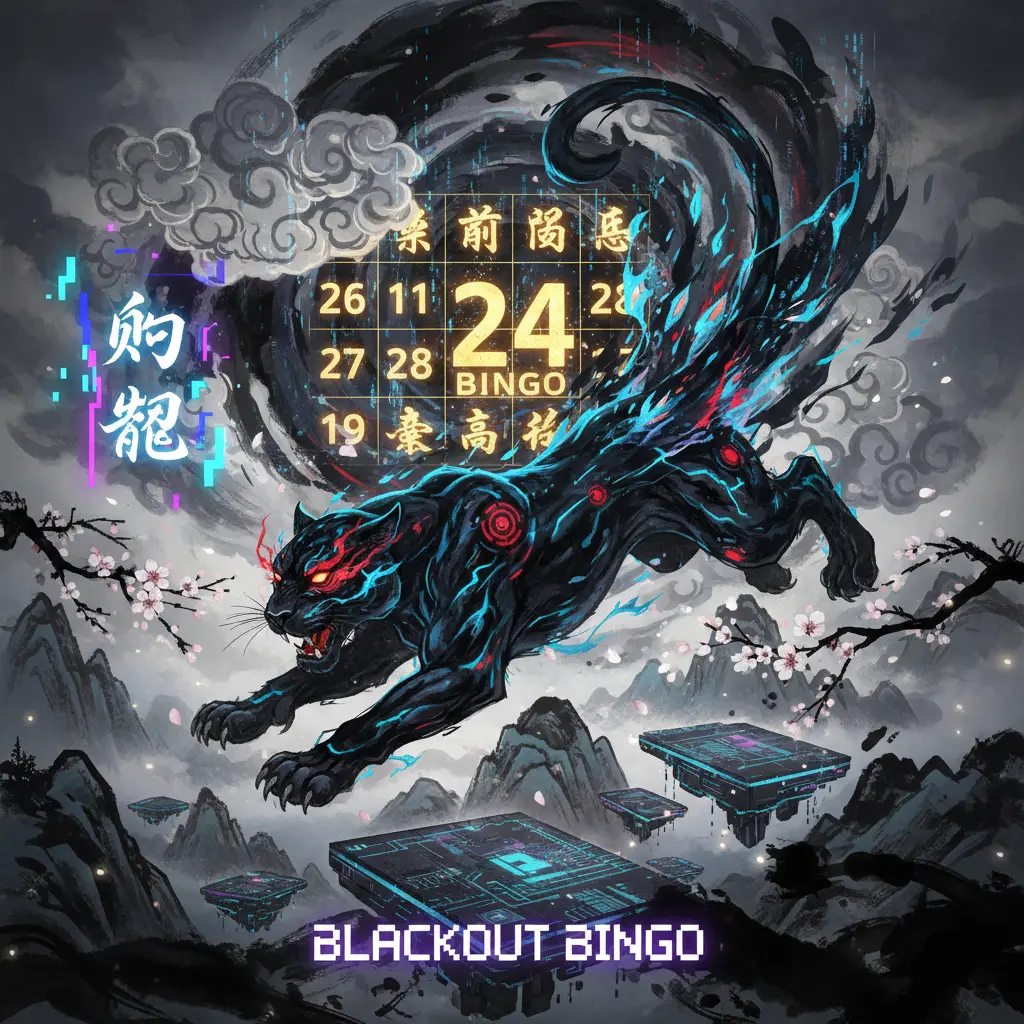 Blackout Bingo - Panther