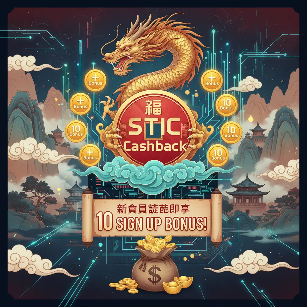 10 sign up bonus - Cashback