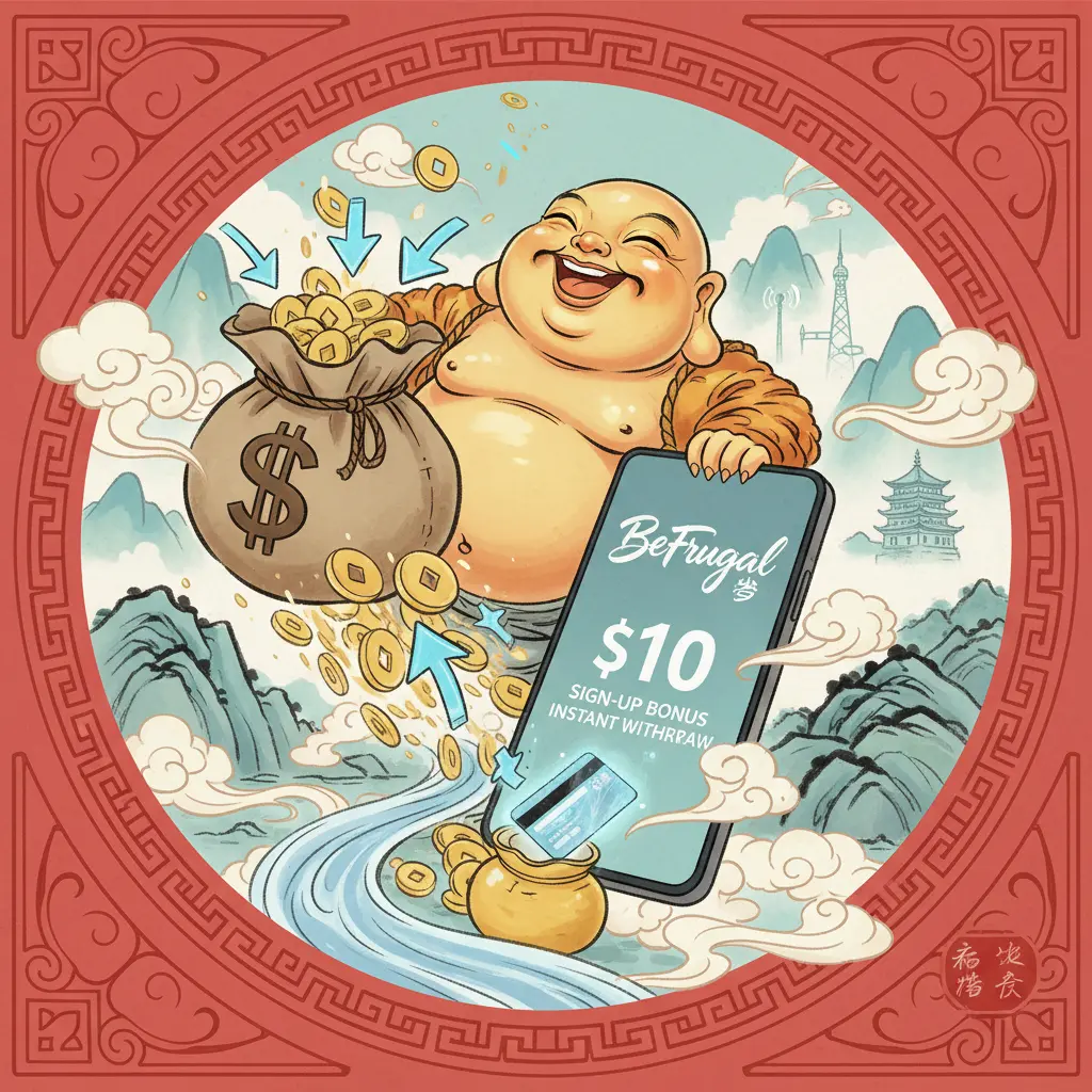 $10 sign up bonus instant withdraw - BeFrugal