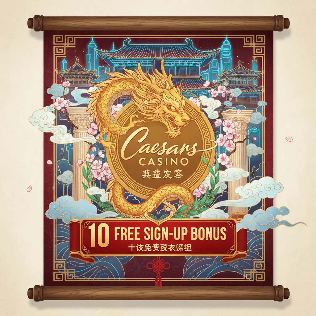 10 sign up bonus - Caesars