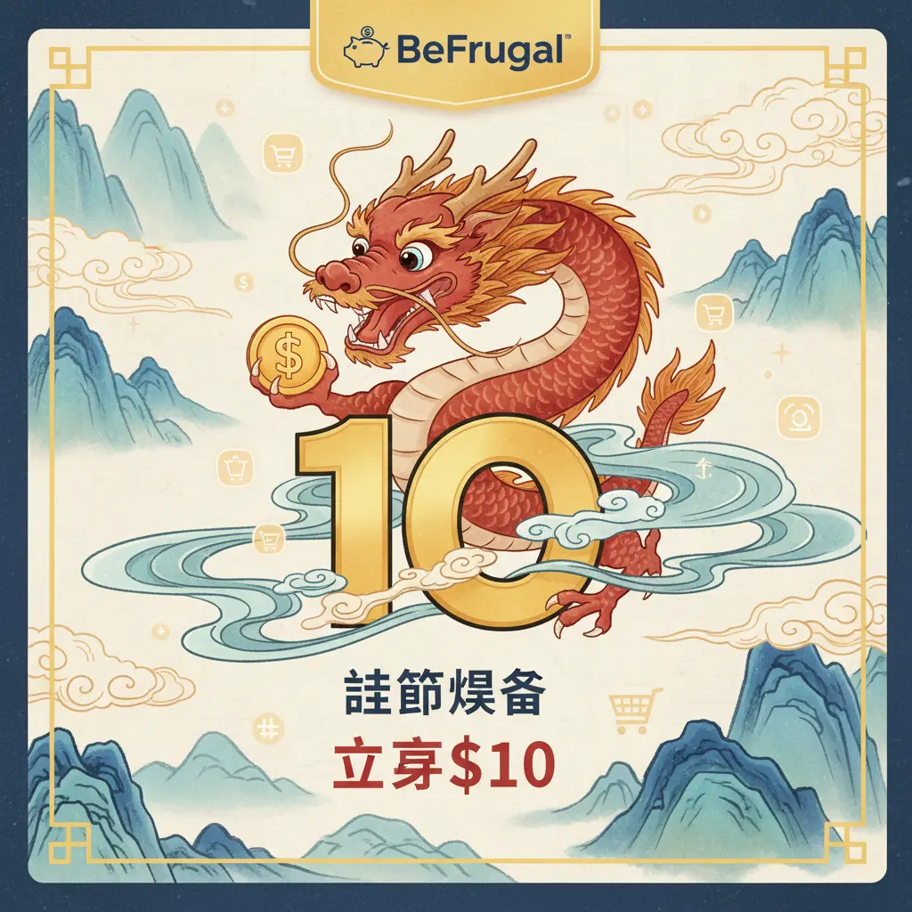 $10 sign up bonus - BeFrugal