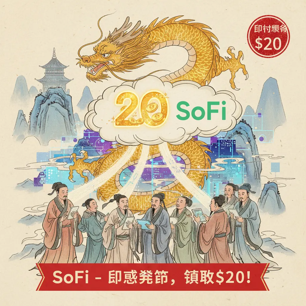 instant $20 sign up bonus - SoFi